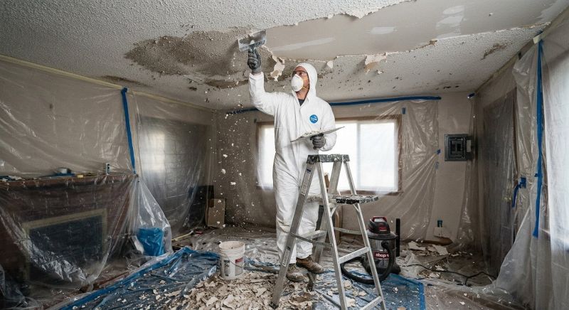 Ceiling Texture Removal