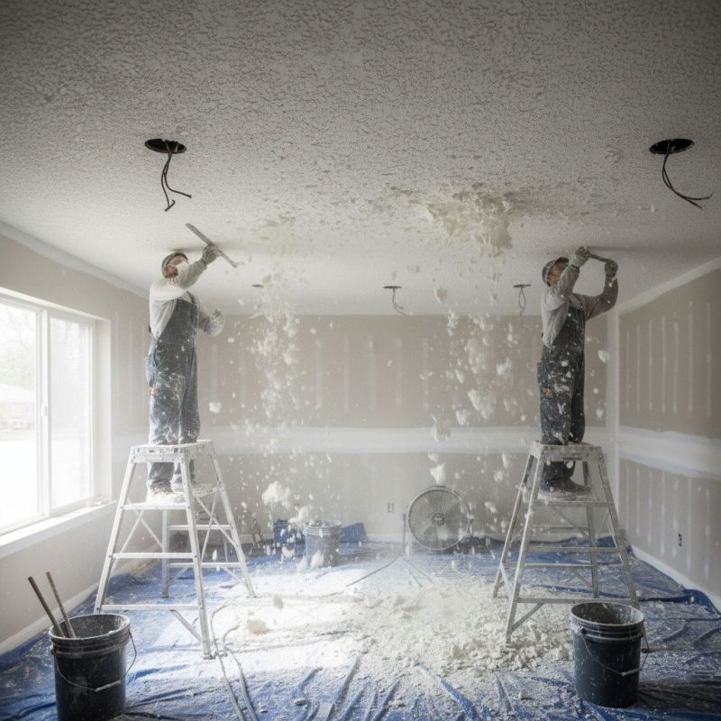 Contact About Textured Ceiling Removal