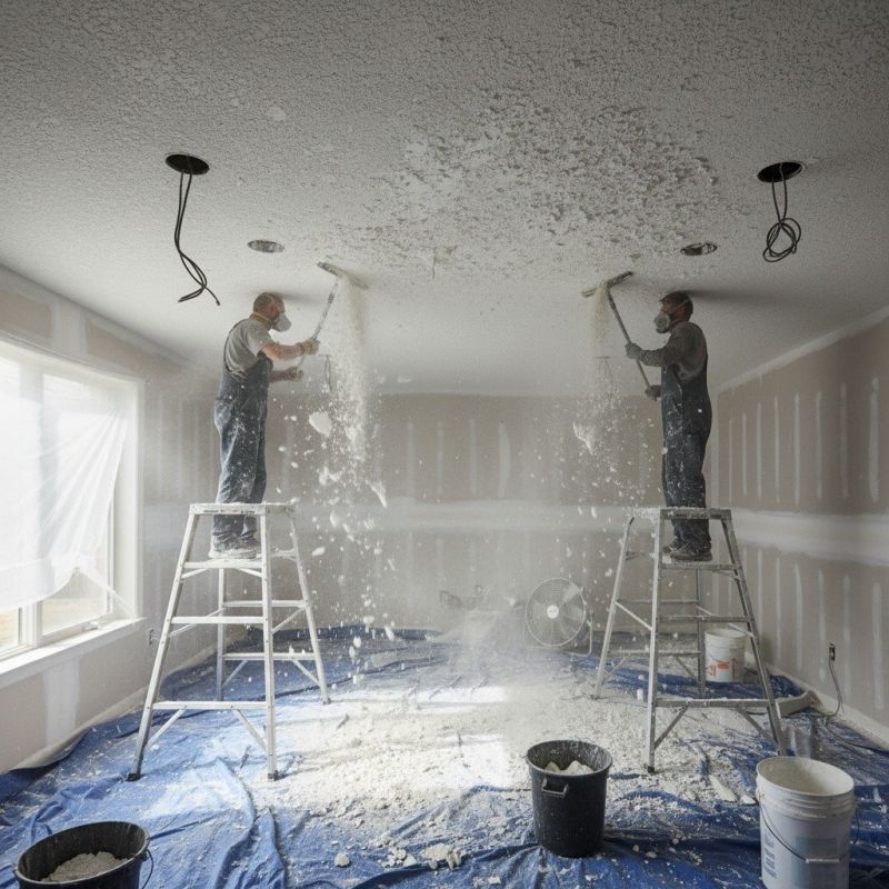 Textured Ceiling Removal